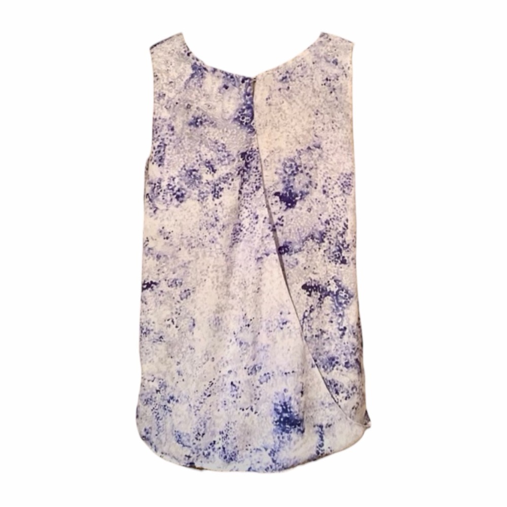 Blue Patterned Top - Picture 2 of 3